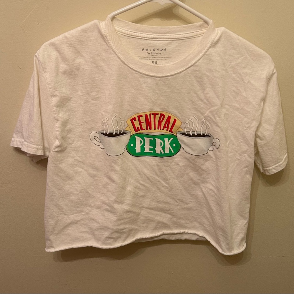 FRIENDS White Graphic Tee